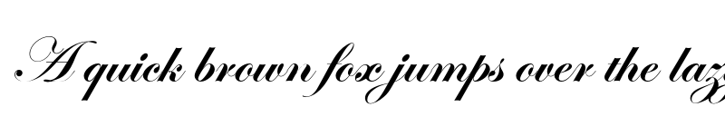 Preview of Edwardian Script ITC Alternate Bold