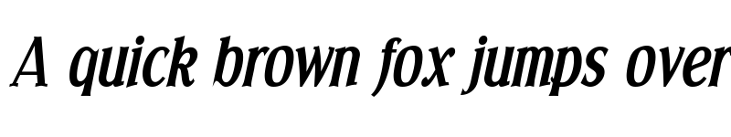 Preview of Effloresce Bold Italic