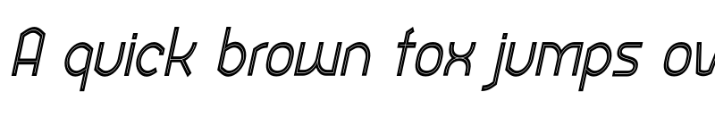 Preview of Ekela Punch Condensed Italic