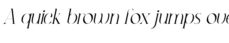 Preview of El Katana Alt Light Alt Light Italic