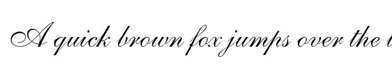 Preview of Elegance Italic