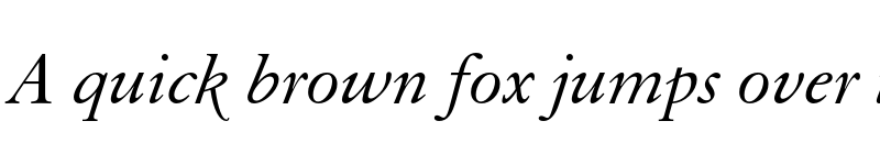 Preview of Elegant Garamond Italic