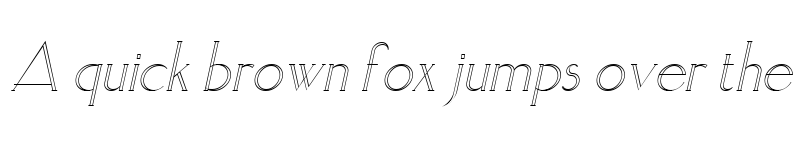 Preview of ElisiaOpenface Italic