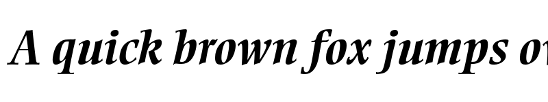 Preview of Ellington MT Bold Italic