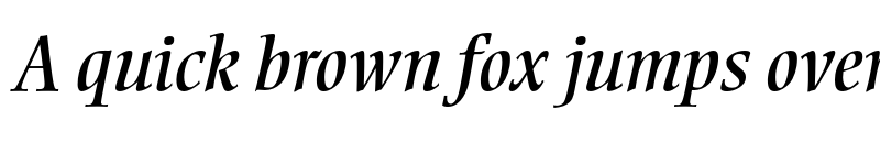 Preview of Ellington MT Std Italic