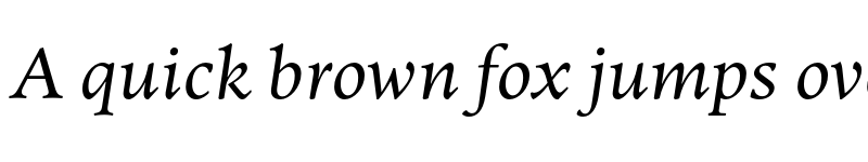 Preview of Elmhurst Italic