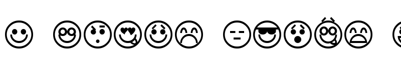 Preview of Emoticons Regular