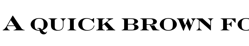 Preview of Engravers Becker Bold