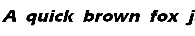 Preview of Ergoe-Mild Extrabold Italic