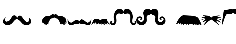 Preview of Espionage Mustache Kit 1