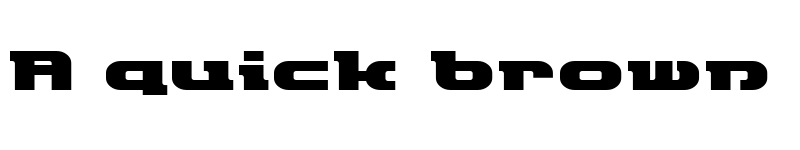 Preview of ETRocketype Regular