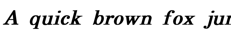 Preview of Eureka Bold Italic