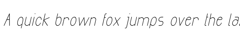 Preview of Exacta Medium-Italic