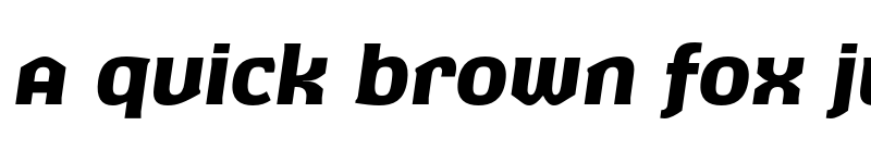 Preview of Exert Bold Italic
