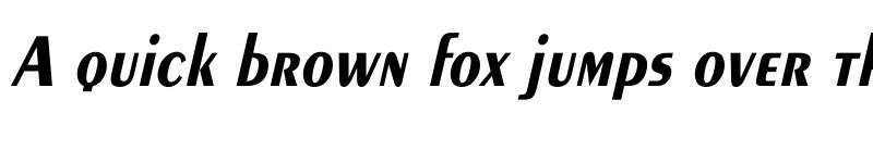 Preview of Exotic-Bold Th Italic Italic