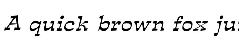 Preview of Expose Thin Italic