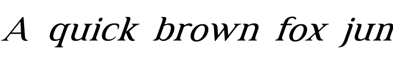 Preview of Fabie Italic