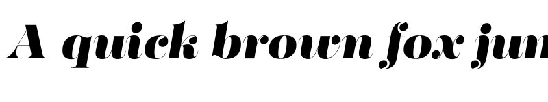 Preview of Fabrica Heavy Italic