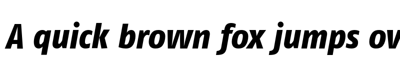 Preview of FagoCoTf ExtraBold Italic