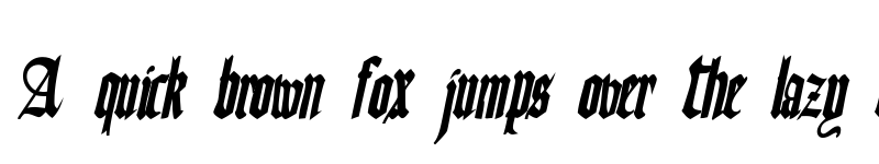 Preview of Fains Bold Italic