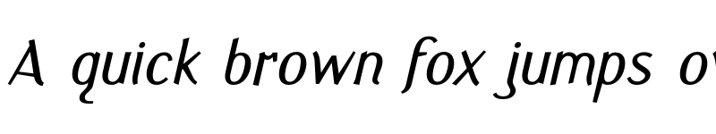 Preview of Fasciani-Senza Italic