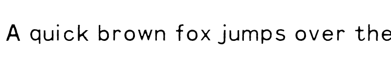 Preview of Faxfont Fine Regular