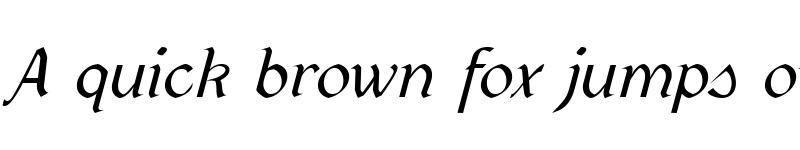 Preview of Federhozen Italic