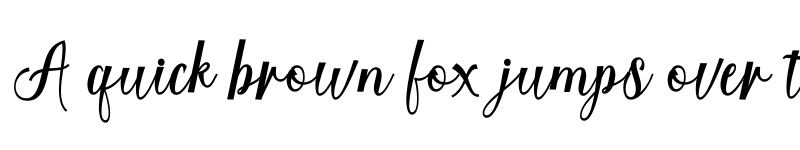 Preview of Federica Script Regular