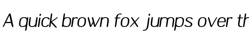 Preview of Felthgothic Italic