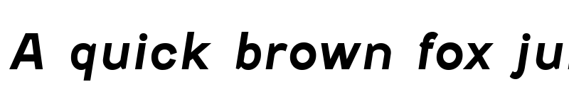 Preview of Fenwick Bold Italic