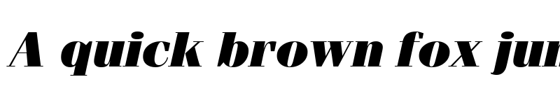 Preview of FerventUltra RegularItalic