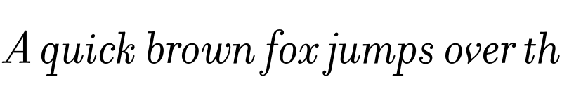 Preview of Filosofia Italic