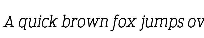 Preview of Finalist Round Slab 55 Regular Italic