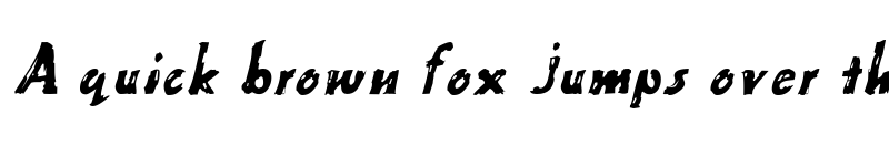 Preview of Fingerpaint Italic