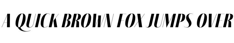 Preview of Fino Sans Title Bold Italic