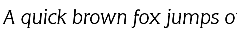 Preview of Flare Light Gothic ITALIC