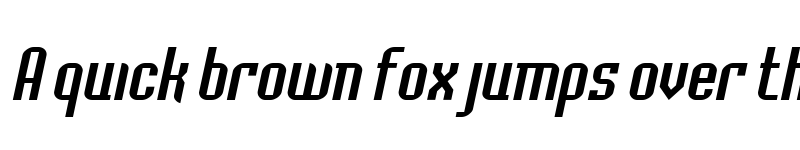 Preview of Flintstone Extended Italic