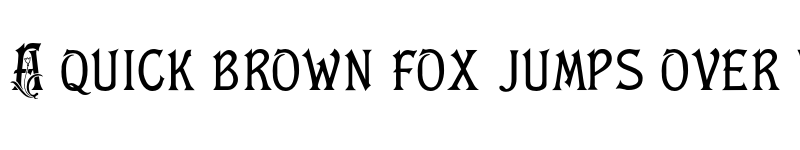 Preview of FloralLatin Regular