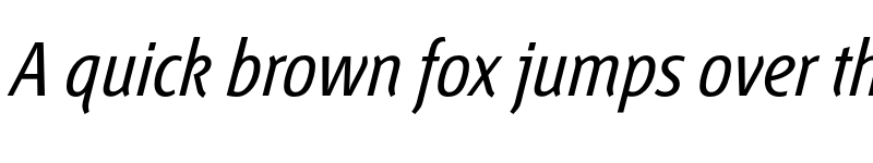 Preview of Fontana ND Aa OsF Italic