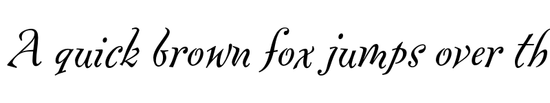 Preview of FontesqueText Italic