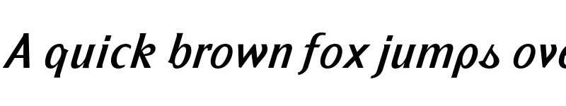 Preview of Formica Bold Italic
