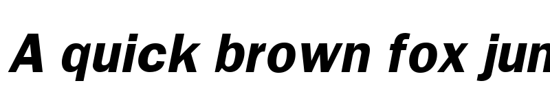 Preview of Franklin Gothic Bold Italic