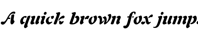 Preview of Freeform 721 Black Italic