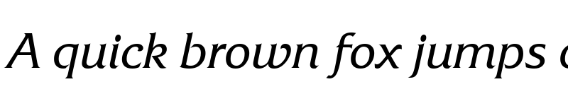 Preview of FrizQuadrataCTT Italic