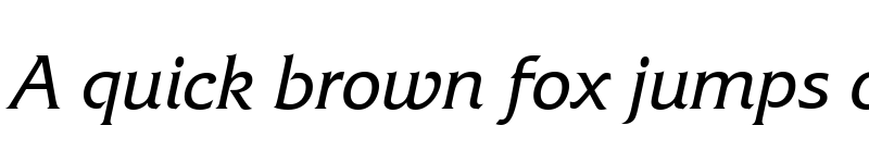 Preview of FrizQuaT Italic