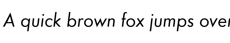 Preview of Function Italic