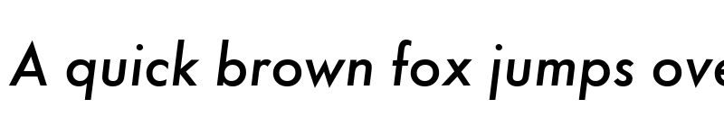 Preview of FunctionM Italic