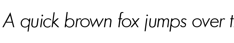 Preview of FunctionTwoLight RegularItalic