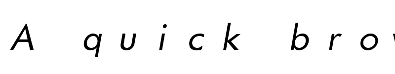 Preview of Futurist Fixed-width Italic