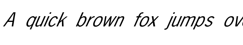 Preview of FZ BASIC 24 ITALIC Normal